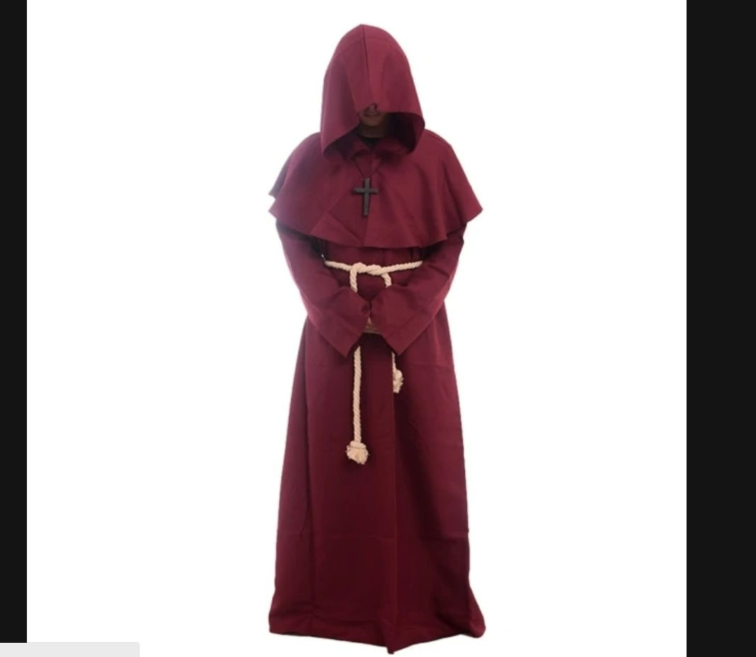 Medieval Monk Clothes Monk Robe Wizard Clothes Priest Clothes - 𝓢𝓱𝓸𝓹𝓵𝓮𝓬𝔂