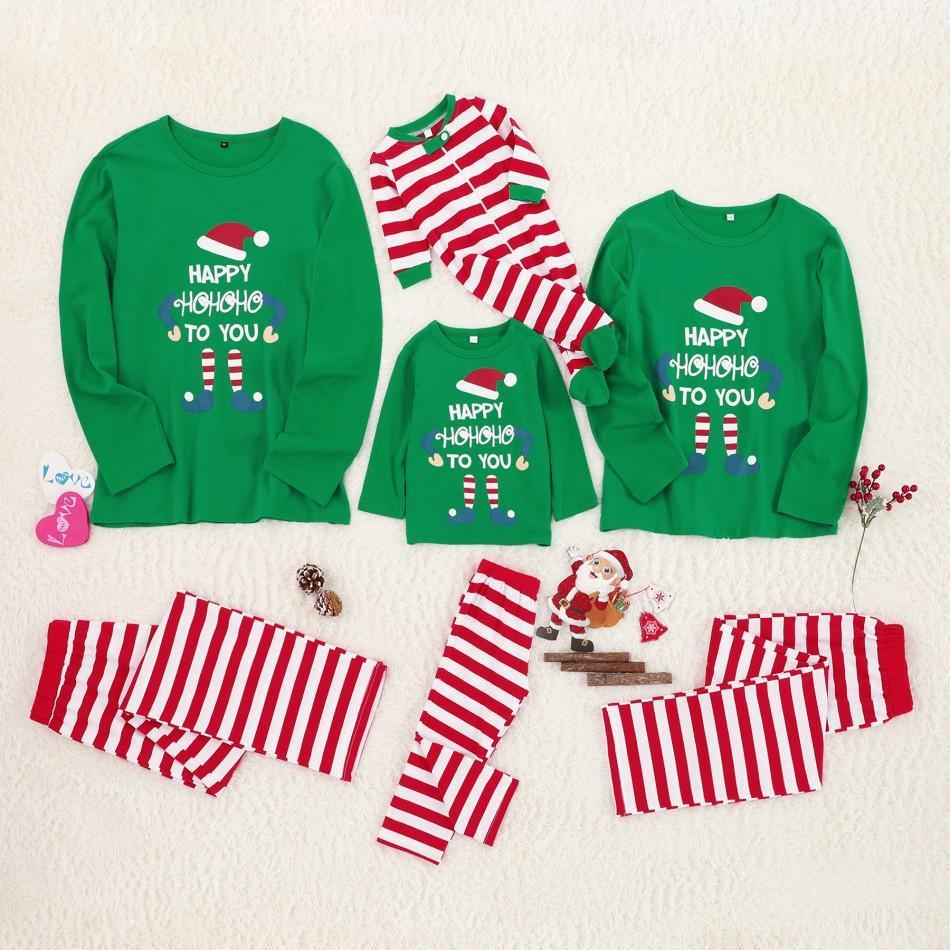 Homewear Pajamas Set Christmas Doll Print - 𝓢𝓱𝓸𝓹𝓵𝓮𝓬𝔂