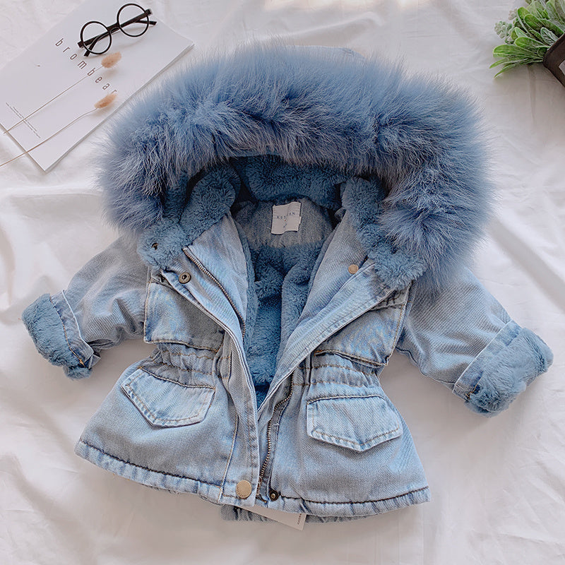 Girl denim coat - 𝓢𝓱𝓸𝓹𝓵𝓮𝓬𝔂