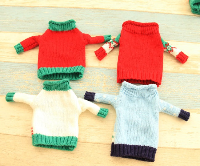 Knitted Christmas Bottle Set - 𝓢𝓱𝓸𝓹𝓵𝓮𝓬𝔂