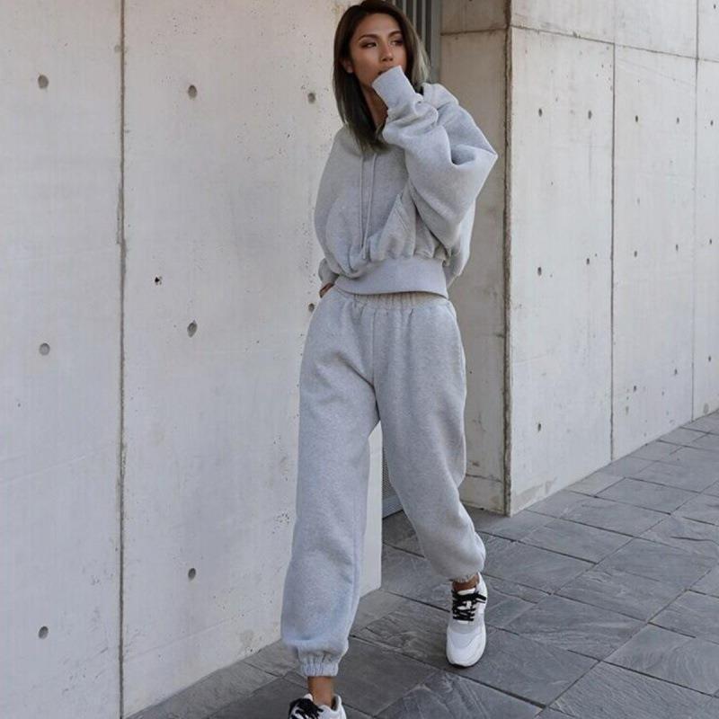 New Style Autumn And Winter Women's New Casual Hoodie Coat Sports Suit - 𝓢𝓱𝓸𝓹𝓵𝓮𝓬𝔂