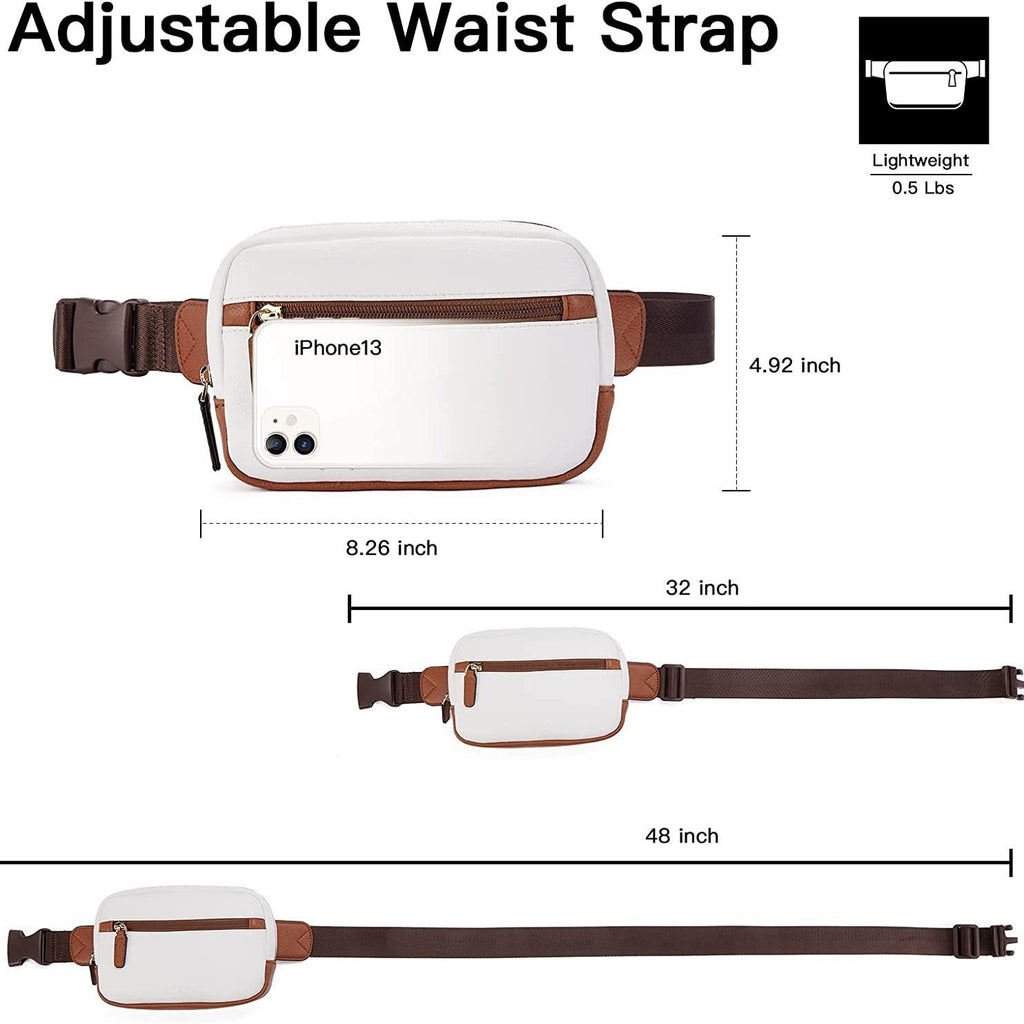 Pu Leather Waist Bag Adjustable Shoulder Strap - 𝓢𝓱𝓸𝓹𝓵𝓮𝓬𝔂