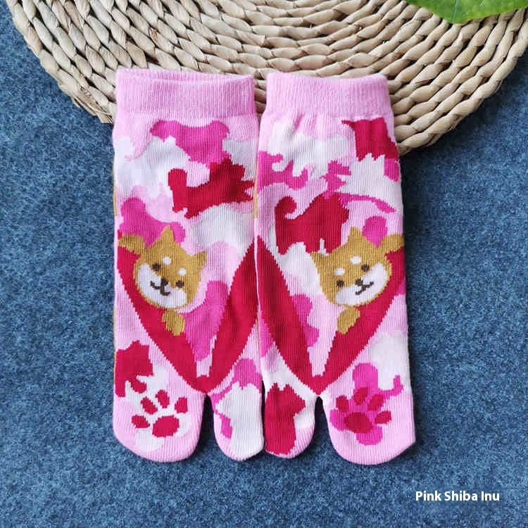 Two-toe Socks Split Toe Women's Cotton Socks - 𝓢𝓱𝓸𝓹𝓵𝓮𝓬𝔂