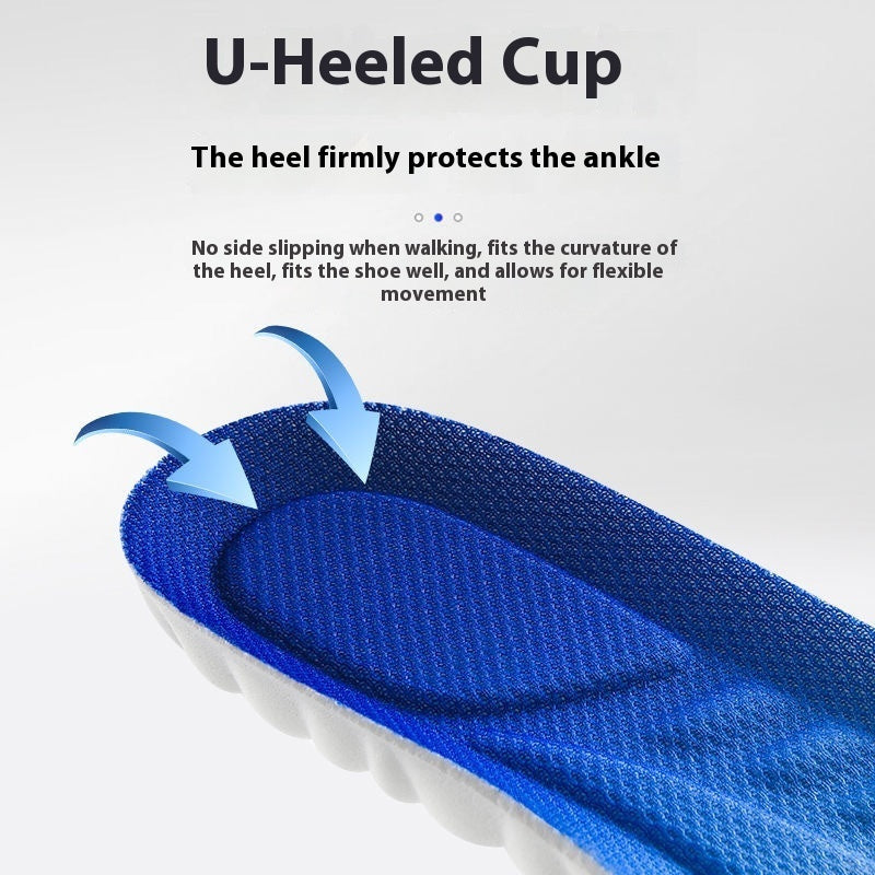 4D Shock Absorption Sports Comfortable Lightweight Insole