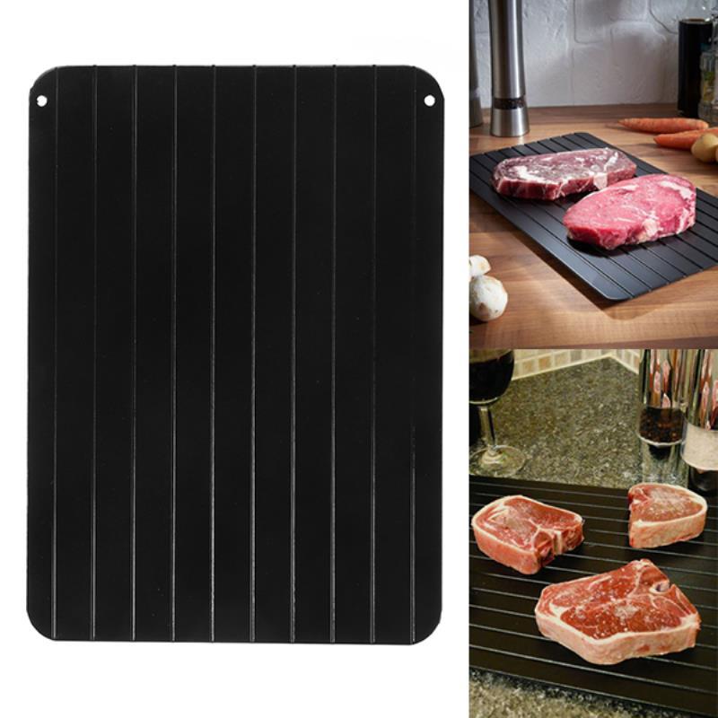 Fast Defrosting Tray Thaw  Kitchen Quick Aluminum Thaw Plate - 𝓢𝓱𝓸𝓹𝓵𝓮𝓬𝔂