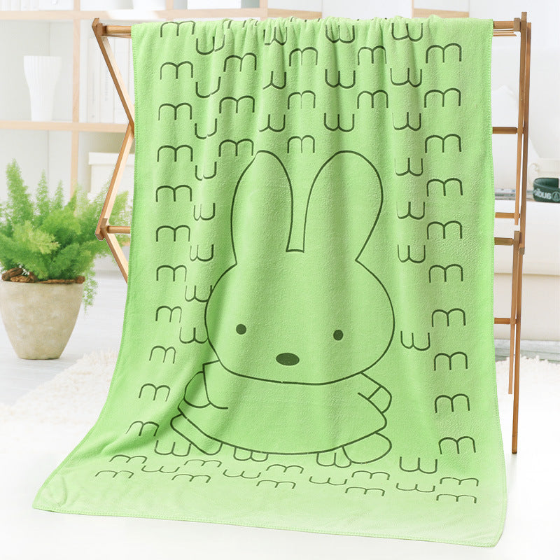 Bath towel beach towel cartoon print - 𝓢𝓱𝓸𝓹𝓵𝓮𝓬𝔂
