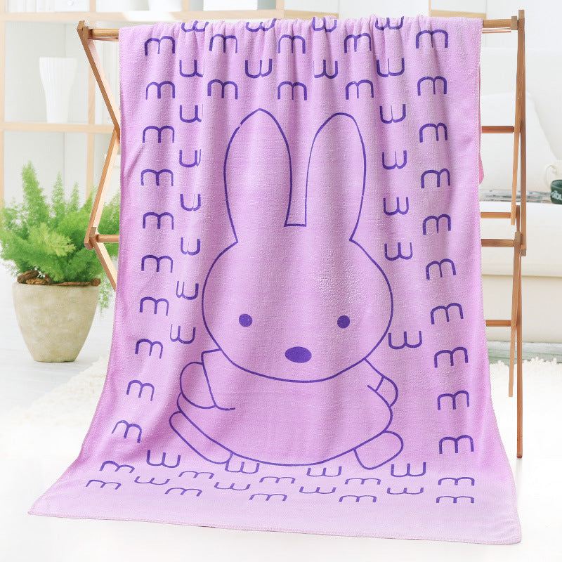 Bath towel beach towel cartoon print - 𝓢𝓱𝓸𝓹𝓵𝓮𝓬𝔂