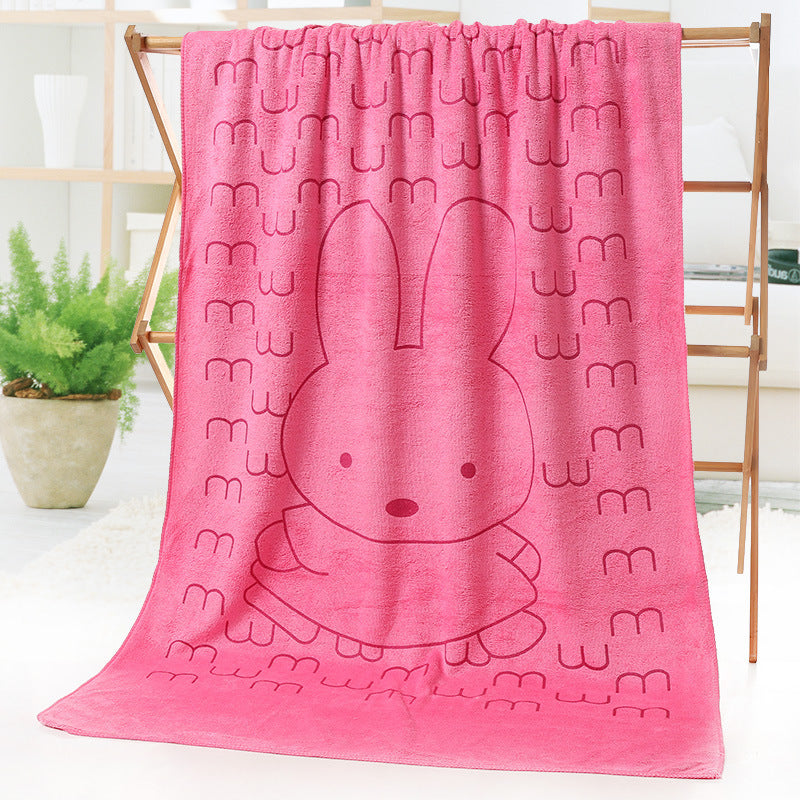 Bath towel beach towel cartoon print - 𝓢𝓱𝓸𝓹𝓵𝓮𝓬𝔂