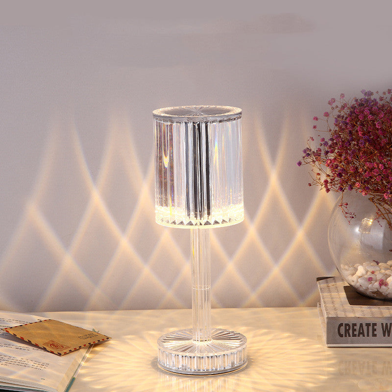 New Crystal Table Lamp Hotel Decoration Diamond Romantic Warm Led For Home Decor Romantic Gift Night Light - 𝓢𝓱𝓸𝓹𝓵𝓮𝓬𝔂