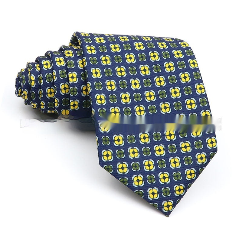 Business Polyester Men's Printed Workplace Tie - 𝓢𝓱𝓸𝓹𝓵𝓮𝓬𝔂