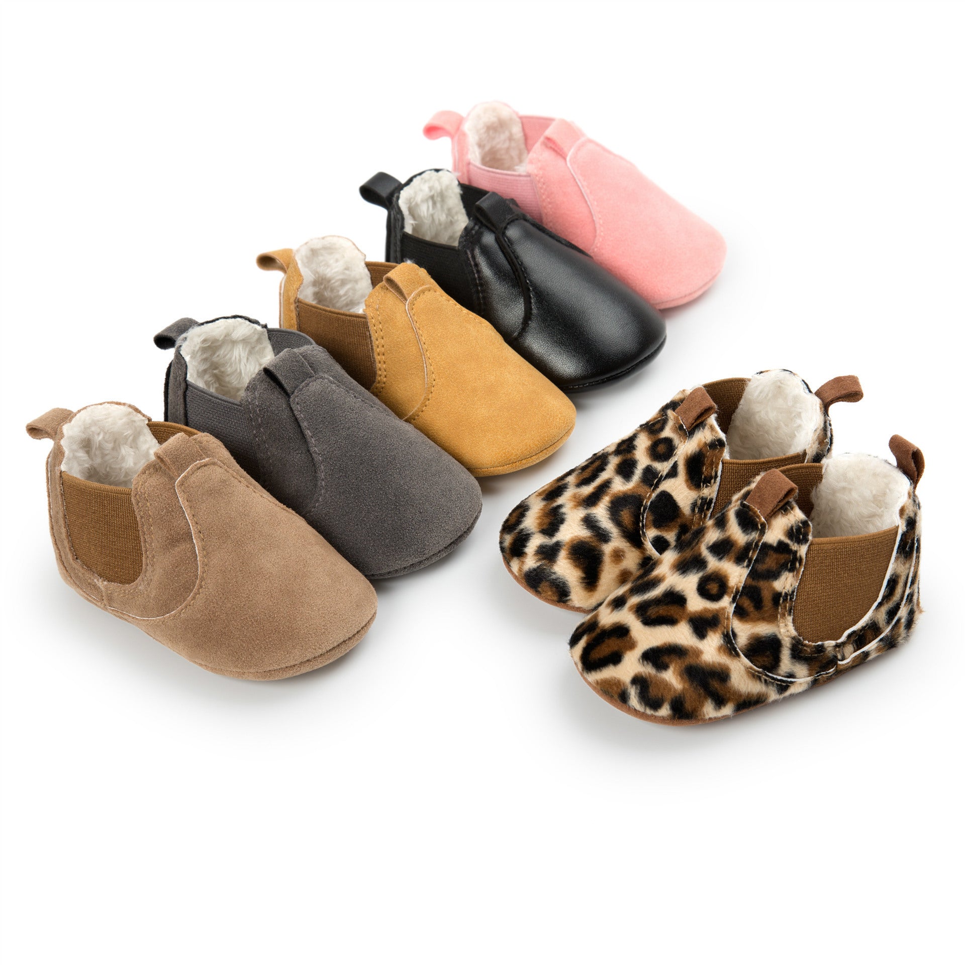 PU Leather Shoes Newborn Baby  Walker Sneakers Shoes - 𝓢𝓱𝓸𝓹𝓵𝓮𝓬𝔂