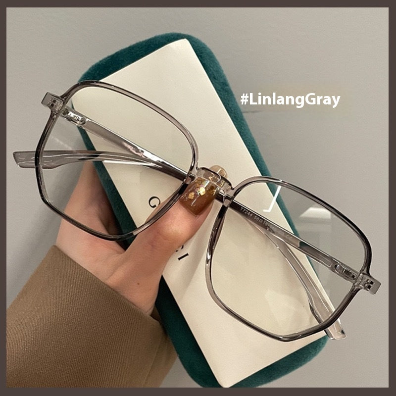 Large Frame Irregular Glasses Round Face Super Light Oversized - 𝓢𝓱𝓸𝓹𝓵𝓮𝓬𝔂