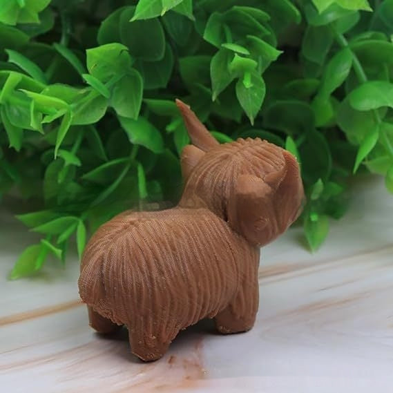 Creative Home Animal Highland Cow Ornaments Decorations - 𝓢𝓱𝓸𝓹𝓵𝓮𝓬𝔂