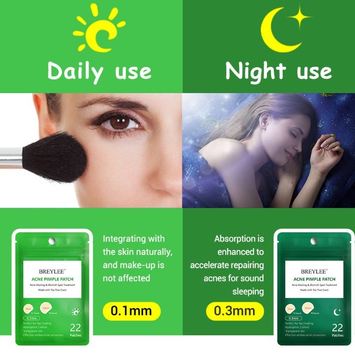 Tea Tree Acne Patch Fades Acne Marks and Ultra-thin - 𝓢𝓱𝓸𝓹𝓵𝓮𝓬𝔂