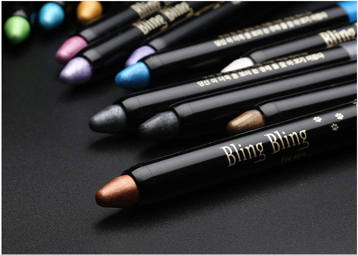 Pearlescent Silkworm Eyeshadow Pen Lasting Waterproof And Not Blooming Shiny Pearlescent Gel Pen 15 Color Eye Shadow Pen - 𝓢𝓱𝓸𝓹𝓵𝓮𝓬𝔂