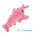 Pet Toys Electric Jumping Shrimp USB Charging Simulation Lobster Funny Cat Plush Pets Toy - 𝓢𝓱𝓸𝓹𝓵𝓮𝓬𝔂