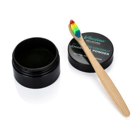 Charcoal Teeth Whitening Powder Activated Coconut Charcoal Teeth Whitening Charcoal Powder Oral Hygiene - 𝓢𝓱𝓸𝓹𝓵𝓮𝓬𝔂