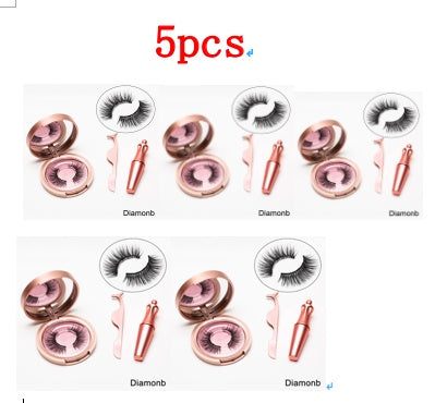 Natural Long Lasting Magnetic Liquid Eyeliner & Magnetic False Eyelashes & Tweezer Set Make up Set - 𝓢𝓱𝓸𝓹𝓵𝓮𝓬𝔂