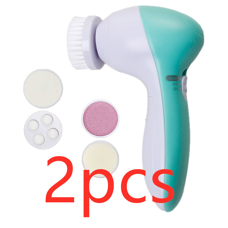 5 in 1 Electric Facial Cleansing Instrument - 𝓢𝓱𝓸𝓹𝓵𝓮𝓬𝔂
