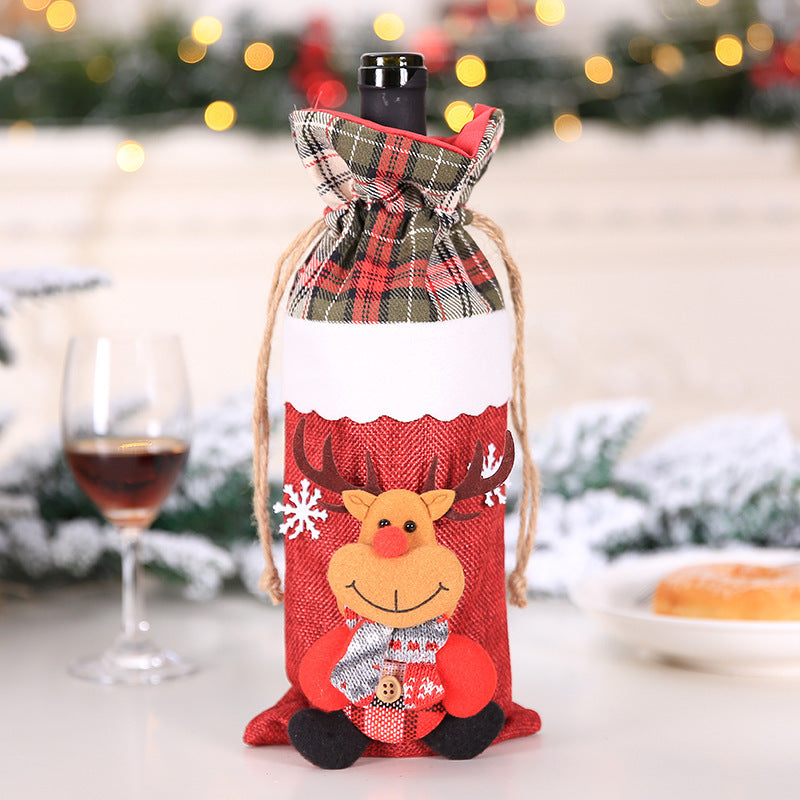 Christmas Decorations Christmas Wine Bottle Socks - 𝓢𝓱𝓸𝓹𝓵𝓮𝓬𝔂