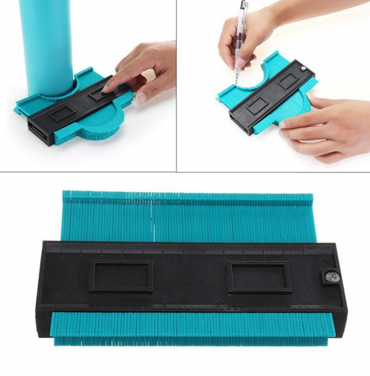 Radial Ruler Contour Gauge Taker Profile Gauge - 𝓢𝓱𝓸𝓹𝓵𝓮𝓬𝔂
