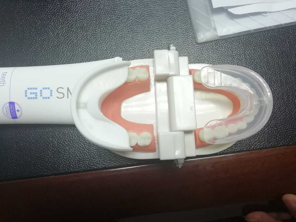 360 Degrees Intelligent Automatic Electric  Toothbrush Waterproof U Type Tooth Brush Whitening Blue Light USB Charging - 𝓢𝓱𝓸𝓹𝓵𝓮𝓬𝔂