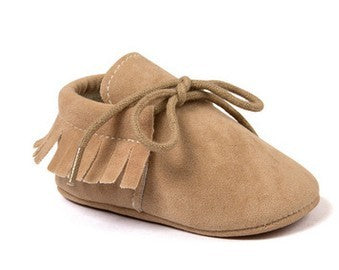 Polychromatic sanding soft bottom tassel shoe baby shoes - 𝓢𝓱𝓸𝓹𝓵𝓮𝓬𝔂