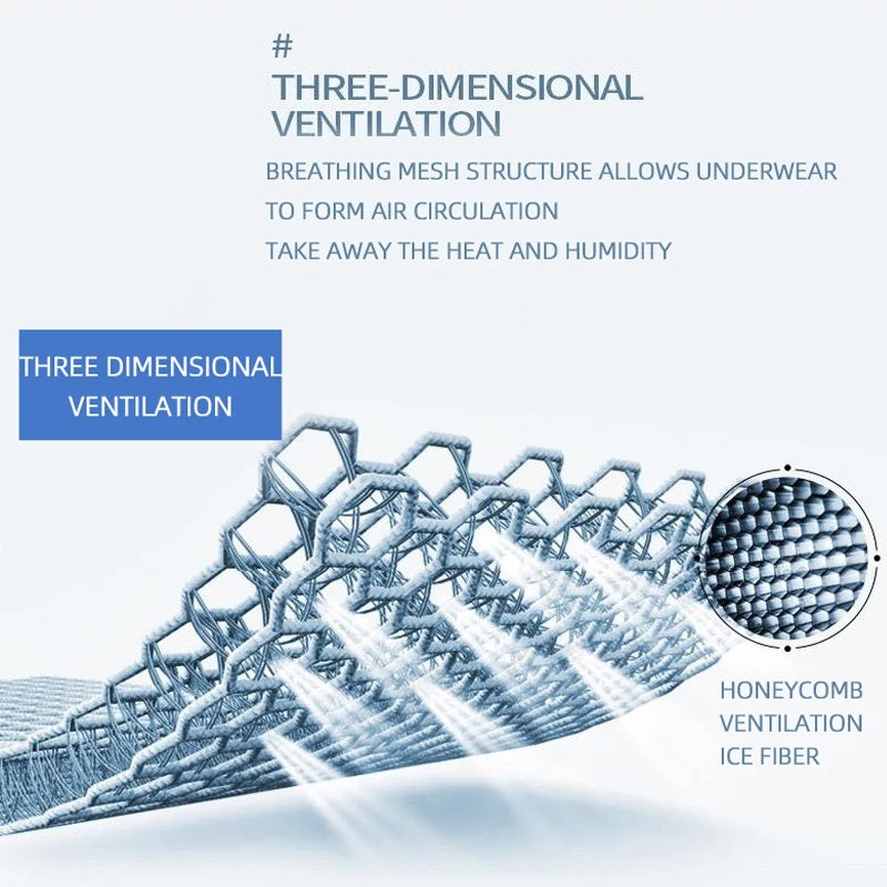 Men's Breathable Mesh Ice Thin Summer Boxer Shorts - 𝓢𝓱𝓸𝓹𝓵𝓮𝓬𝔂