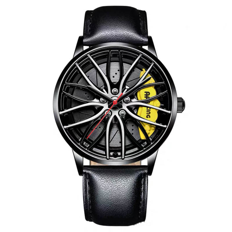 Automatic Movement Watch Waterproof Wheel Style Non-mechanical Watch - 𝓢𝓱𝓸𝓹𝓵𝓮𝓬𝔂