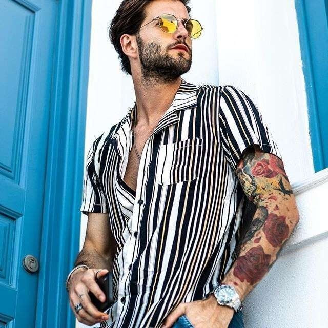 Men Summer Holiday Hawaiian Shirts - 𝓢𝓱𝓸𝓹𝓵𝓮𝓬𝔂