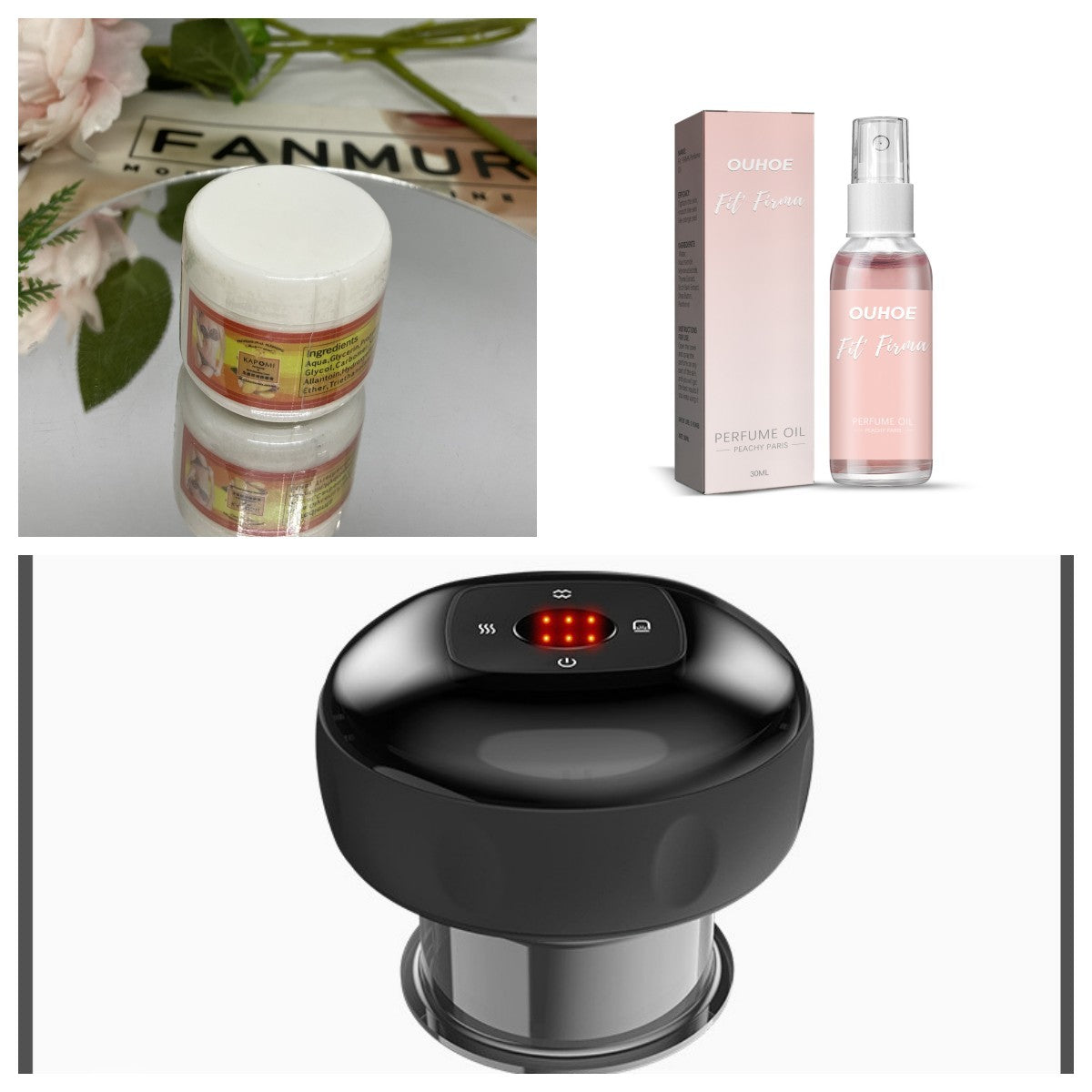 Electric Vacuum Cupping Massage Body Cups Anti-Cellulite Therapy Massager For Body Electric Guasha Scraping Fat Burning Slimming - 𝓢𝓱𝓸𝓹𝓵𝓮𝓬𝔂