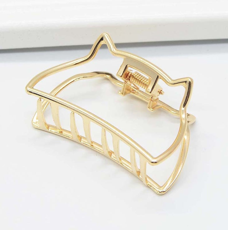 Minimalist wind metal clip hair clip - 𝓢𝓱𝓸𝓹𝓵𝓮𝓬𝔂