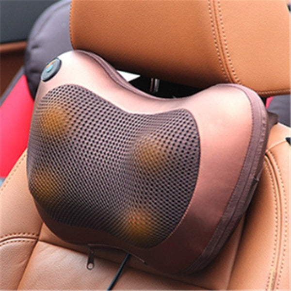 Neck Massager Home Car Neck Cervical Massage Electric Multifunctional Massage Pillow Waist Back Relaxation Device - 𝓢𝓱𝓸𝓹𝓵𝓮𝓬𝔂
