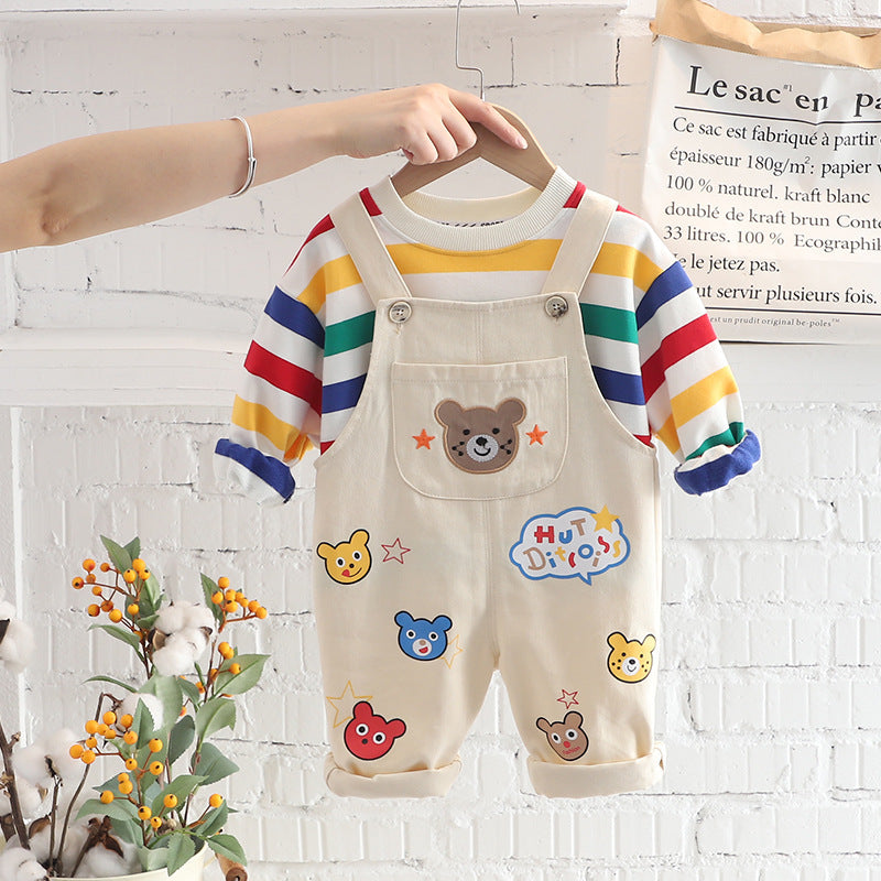 Boys' Top Overalls Suit - 𝓢𝓱𝓸𝓹𝓵𝓮𝓬𝔂