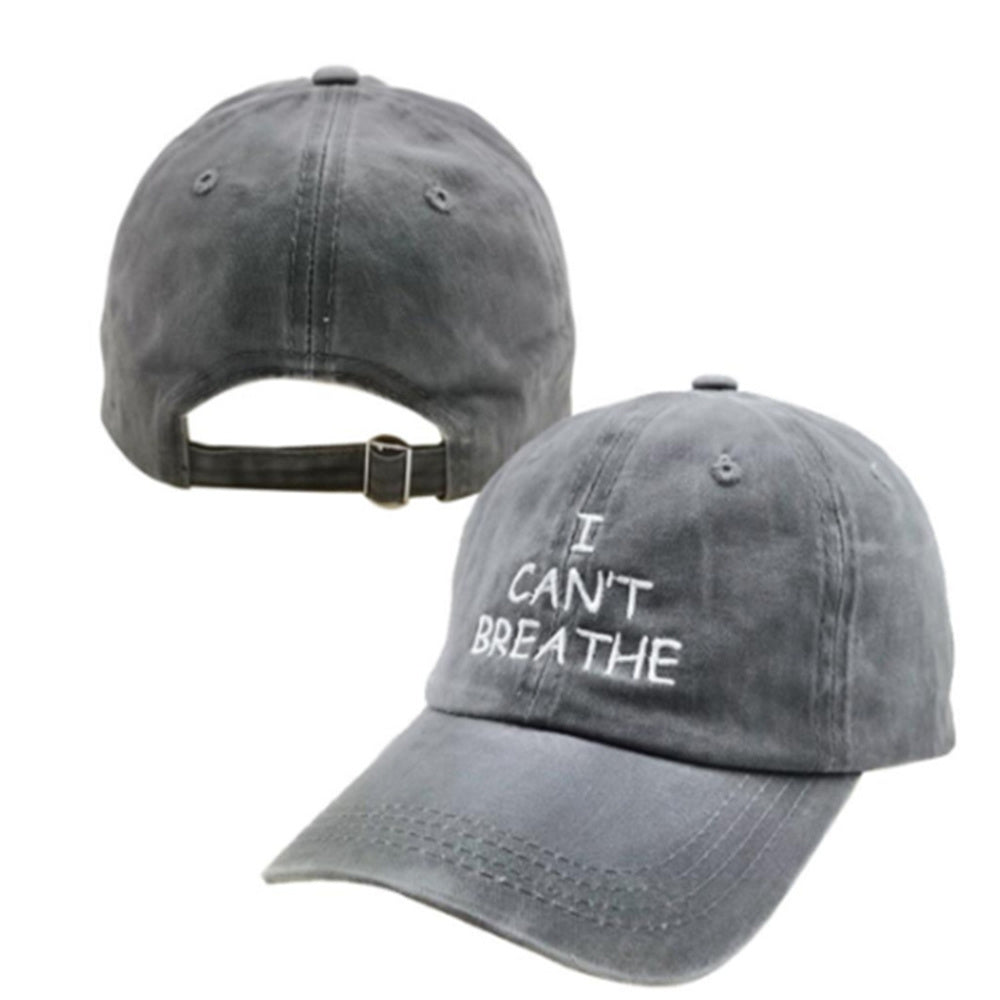 I can't breathe embroidered baseball caps - 𝓢𝓱𝓸𝓹𝓵𝓮𝓬𝔂