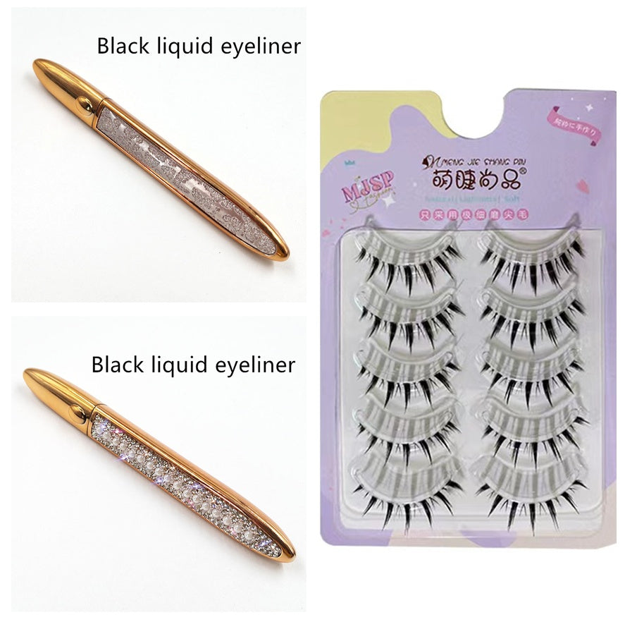 False Eyelashes Self-adhesive Eyeliner Multicolor - 𝓢𝓱𝓸𝓹𝓵𝓮𝓬𝔂