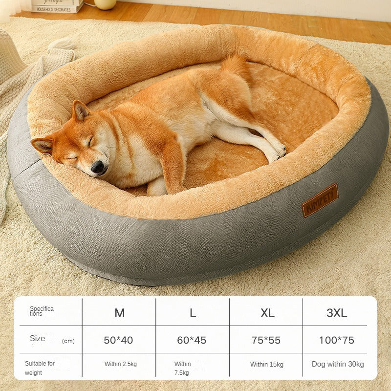 Removable And Washable Dog Bed Warm Cat Bed For Sleeping - 𝓢𝓱𝓸𝓹𝓵𝓮𝓬𝔂