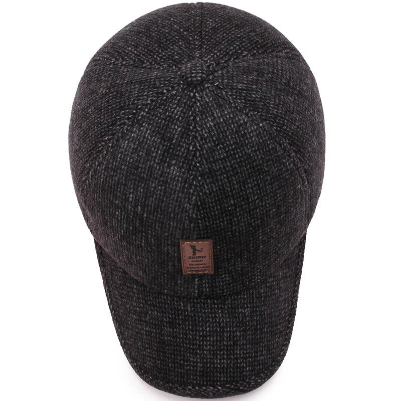 Men's Middle-aged And Elderly Woolen Baseball Caps - 𝓢𝓱𝓸𝓹𝓵𝓮𝓬𝔂