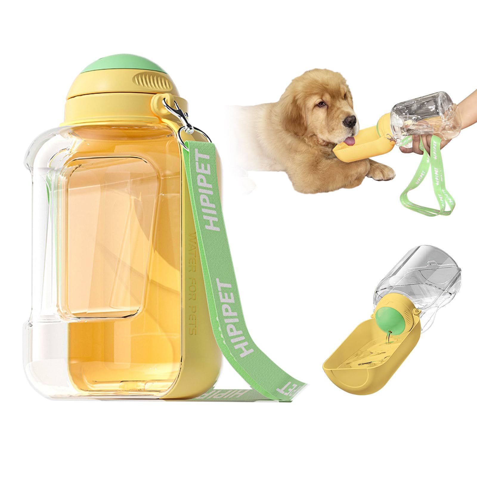 2 In 1 Dog Large Capacity Pets Out Drinking Pot Cat Water Dispenser Portable Water Cup Water And Food Integrated Bowl Pet Products - 𝓢𝓱𝓸𝓹𝓵𝓮𝓬𝔂