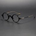 Sheet Metal Eyeglass Frame Fashion Retro Small Face With Myopic Glasses Option Pure Titanium Glasses Rim Men - 𝓢𝓱𝓸𝓹𝓵𝓮𝓬𝔂
