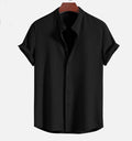 Short Sleeve Loose Shirt Top Summer Mens Clothing - 𝓢𝓱𝓸𝓹𝓵𝓮𝓬𝔂