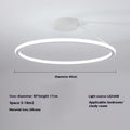 Simple Modern Led Ceiling Light Room Round Lighting - 𝓢𝓱𝓸𝓹𝓵𝓮𝓬𝔂