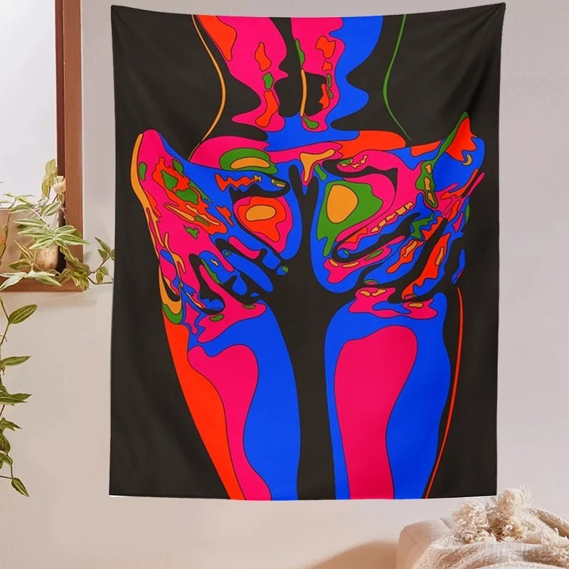Rock Style Tapestry Fantasy Color Tapestry Hanging Cloth - 𝓢𝓱𝓸𝓹𝓵𝓮𝓬𝔂