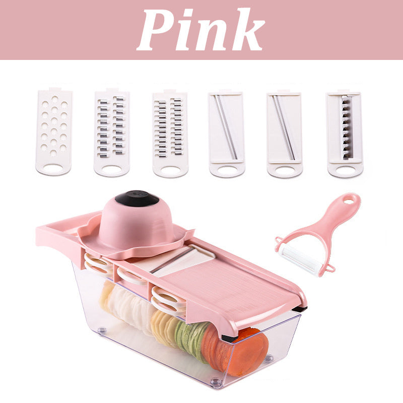 Multifunctional Vegetable Cutter Home Kitchen Slicing And Dicing Fruit Artifact - 𝓢𝓱𝓸𝓹𝓵𝓮𝓬𝔂