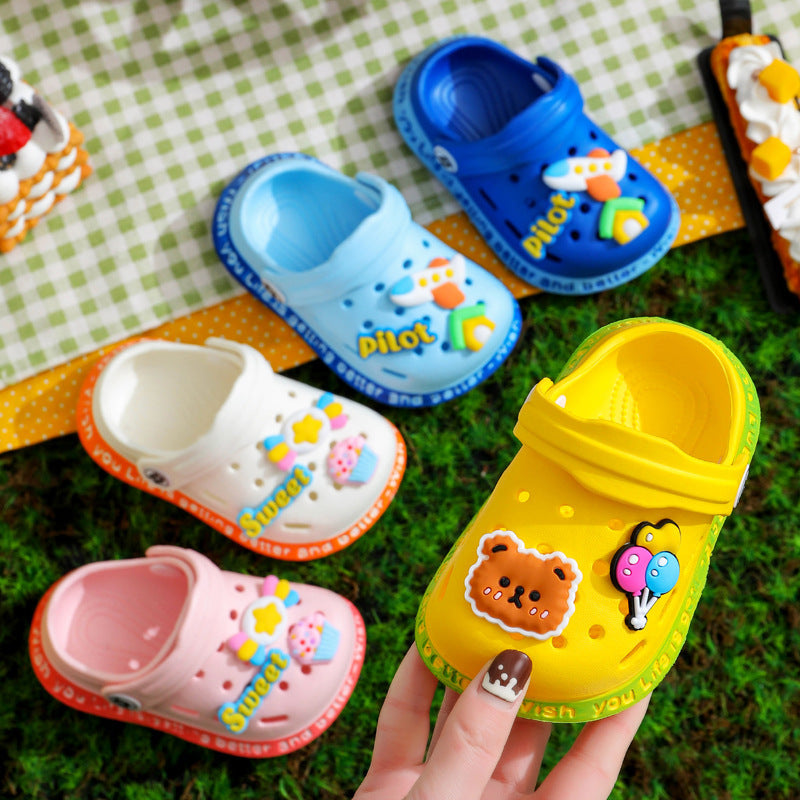 Kids Cartoon Cave Hole Sandals - 𝓢𝓱𝓸𝓹𝓵𝓮𝓬𝔂