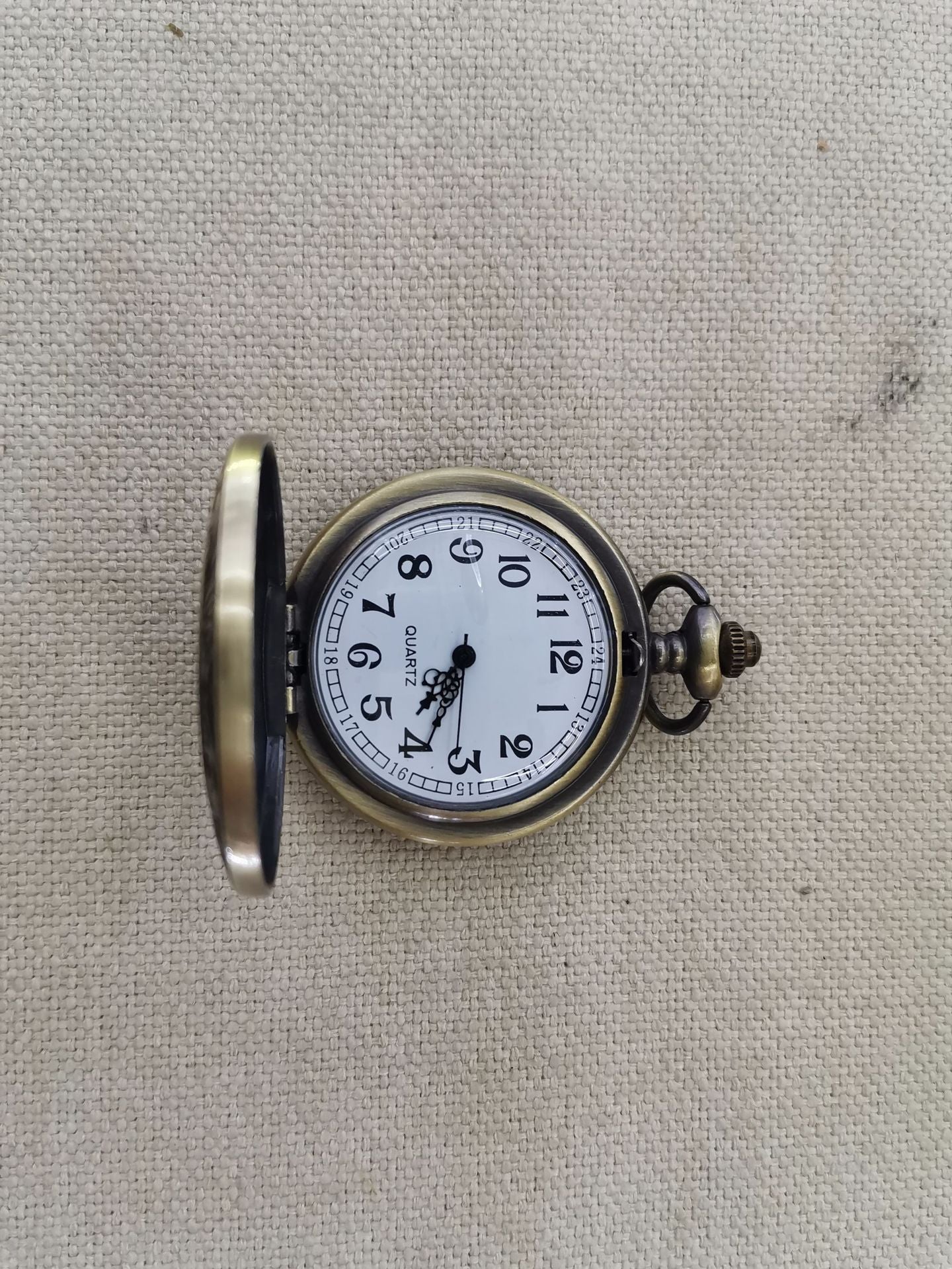 Peony Hollow Pocket Watch Necklace Vintage Ornament - 𝓢𝓱𝓸𝓹𝓵𝓮𝓬𝔂