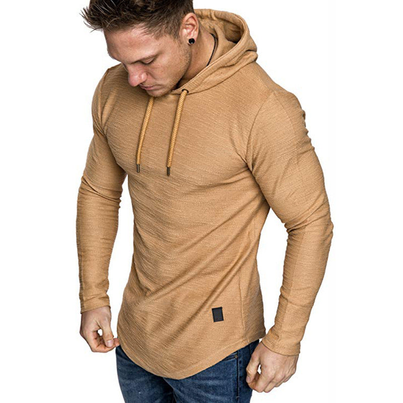 Men Hoodie Sweatshirt Casual Long Sleeve Slim Tops Gym T-shir - 𝓢𝓱𝓸𝓹𝓵𝓮𝓬𝔂