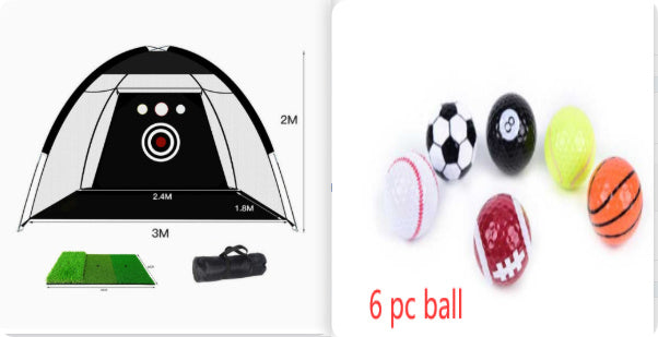 Golf Practice Net Tent Golf Hitting Cage Garden Grassland Practice Tent Golf Training Equipment Mesh Outdoor - 𝓢𝓱𝓸𝓹𝓵𝓮𝓬𝔂