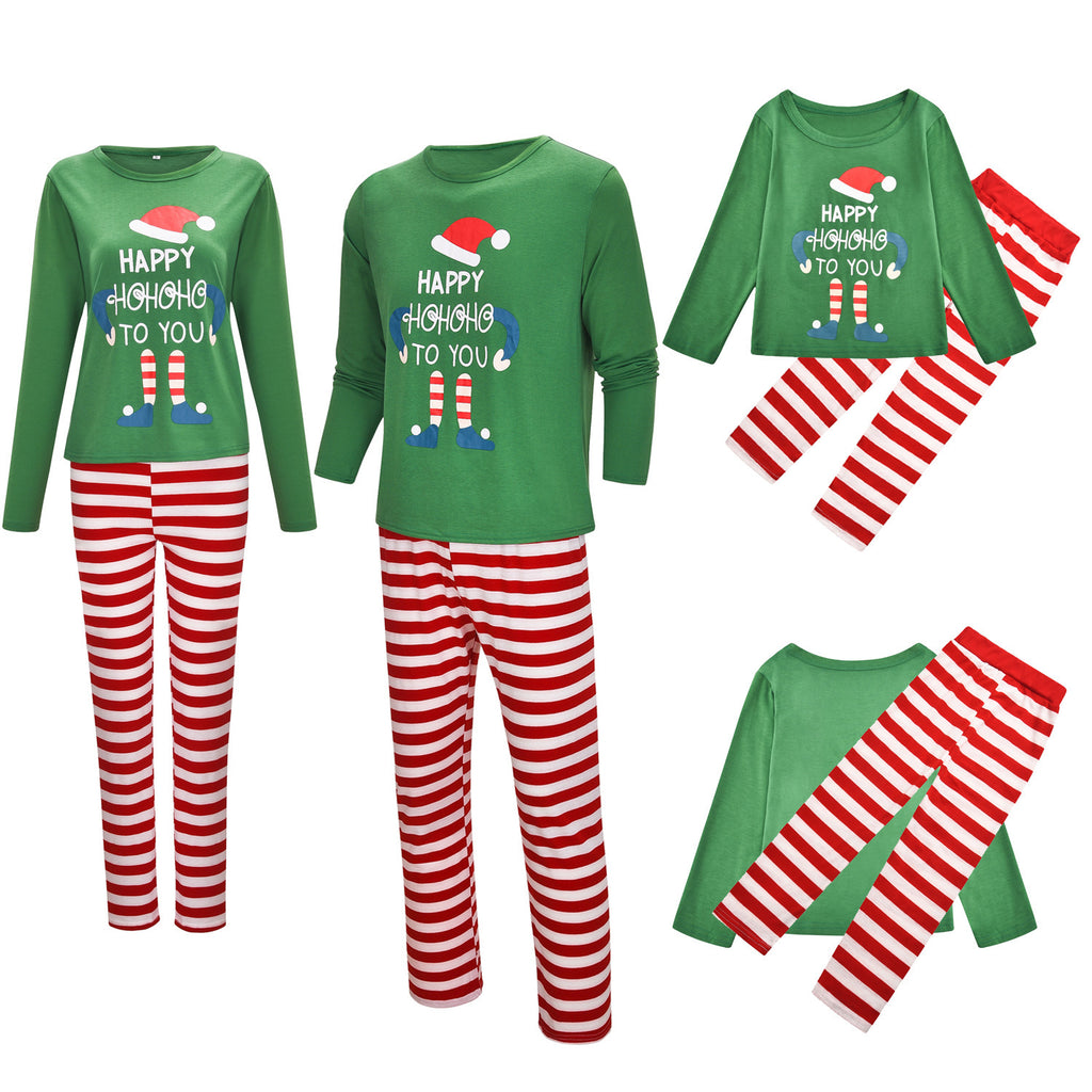 Homewear Pajamas Set Christmas Doll Print - 𝓢𝓱𝓸𝓹𝓵𝓮𝓬𝔂