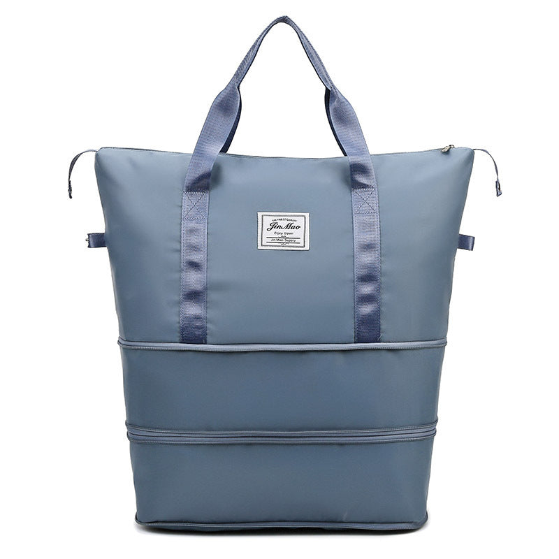 Travel Bag Large Capacity Double Expansion Portable Sports Gym Bag Student Luggage Bag Storage Bag - 𝓢𝓱𝓸𝓹𝓵𝓮𝓬𝔂